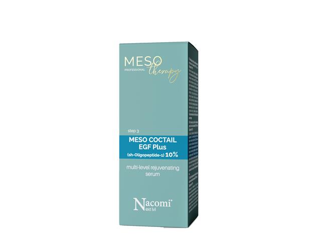 Nacomi Next lvl Mesotherapy Professional Koktajl odmładzający z czynnikiem wzrostu interakcje ulotka płyn - 15 ml