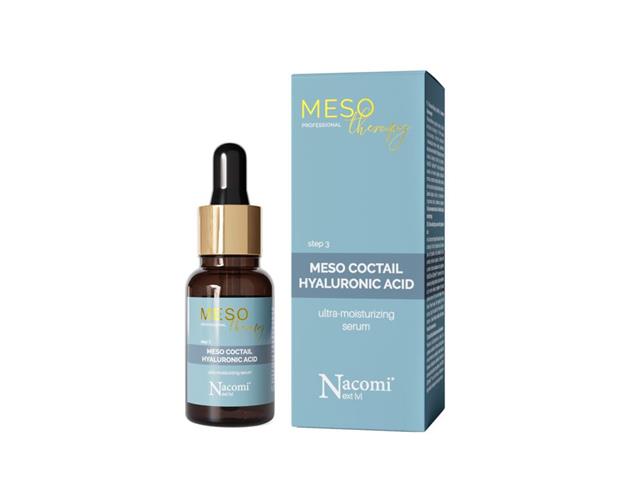 NACOMI NEXT LVL MESOTHERAPY PROFESSIONAL Ultranawilżający Koktajl z kwasem hialuronowym interakcje ulotka serum  15 ml