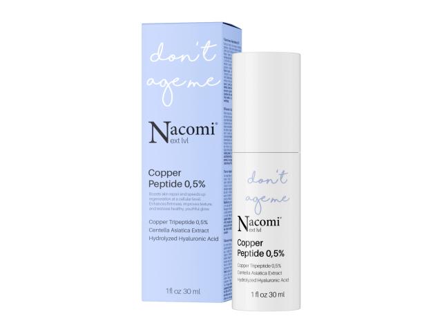 Nacomi Next lvl Serum do twarzy peptyd miedziowy 0,5% interakcje ulotka serum - 30 ml
