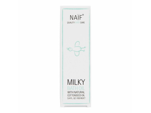 NAIF Mleczny olejek d/kąpieli interakcje ulotka olejek - 100 ml