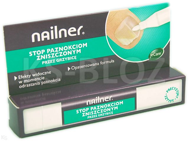 Nailner Sztyft Stop pazn.zniszcz. p/grzybicę interakcje ulotka   4 ml