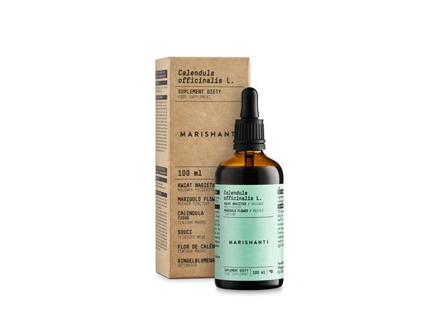 Nalewka Glicerynowa Z Kwiatów Nagietka interakcje ulotka nalewka - 100 ml
