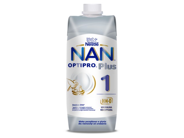 NAN Optipro Plus 1 HM-O interakcje ulotka płyn  500 ml