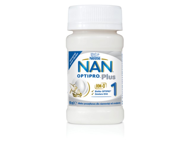 NAN Optipro Plus 1 Mleko (Nan Pro 1) interakcje ulotka płyn  32 szt. po 90 ml