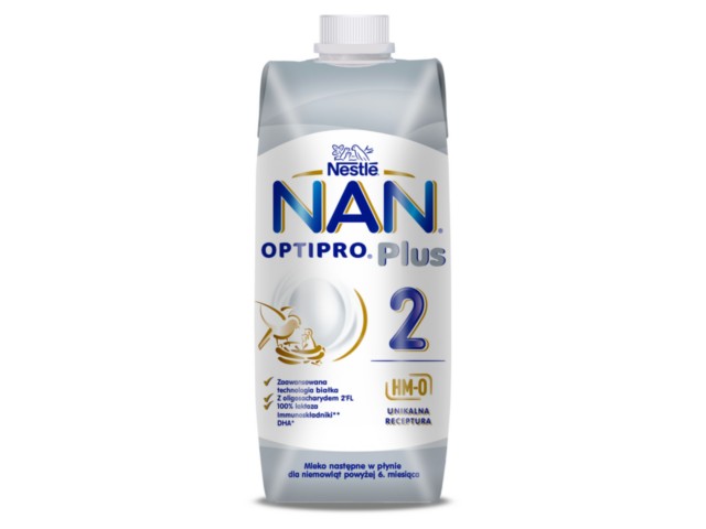 NAN Optipro Plus 2 HM-O interakcje ulotka płyn - 500 ml
