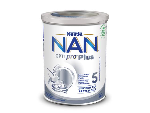 NAN OPTIPRO PLUS 5 interakcje ulotka proszek  800 g