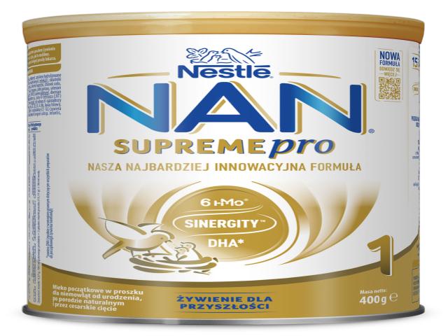 NAN Supreme Pro 1 interakcje ulotka proszek  400 g