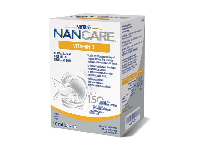 NANCARE Witamina D interakcje ulotka krople  10 ml