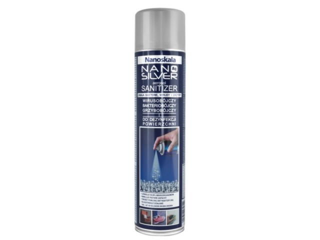 Nano Silver Aerosol Sanitizer interakcje ulotka  - 500 ml