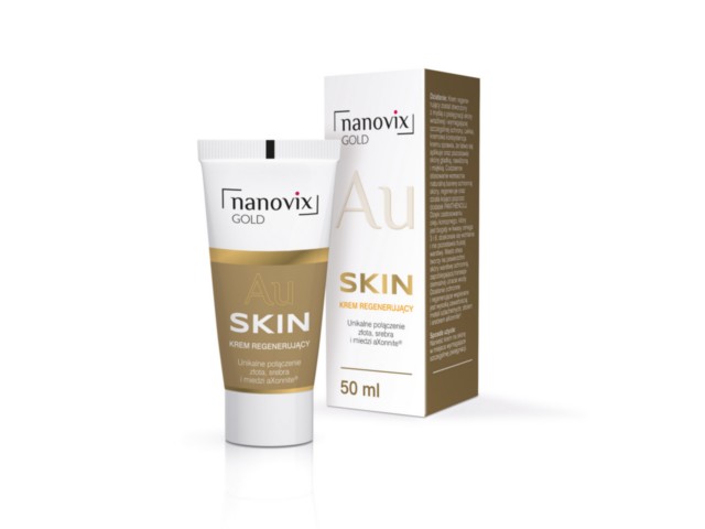 Nanovix Gold Skin interakcje ulotka krem  50 ml