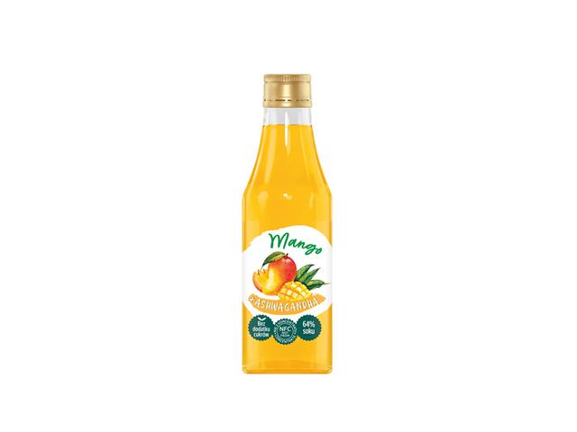 Napój mango z ashwagandhą interakcje ulotka płyn - 250 ml