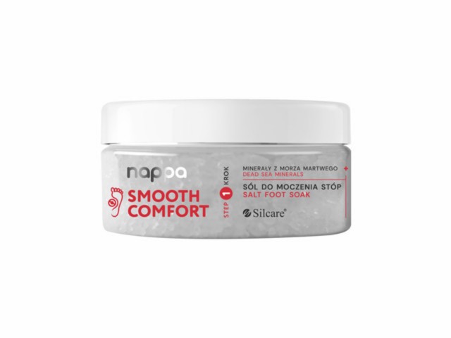 NAPPA SMOOTH COMFORT Sól do moczenia stóp minerały z Morza Martwego interakcje ulotka sól do kąpieli - 300 g