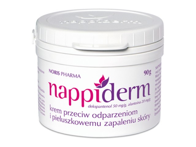 Nappiderm Krem przeciw odparzeniom interakcje ulotka   90 g | słoik