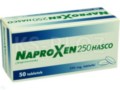 Naproxen 250 Hasco interakcje ulotka tabletki 250 mg 50 tabl.