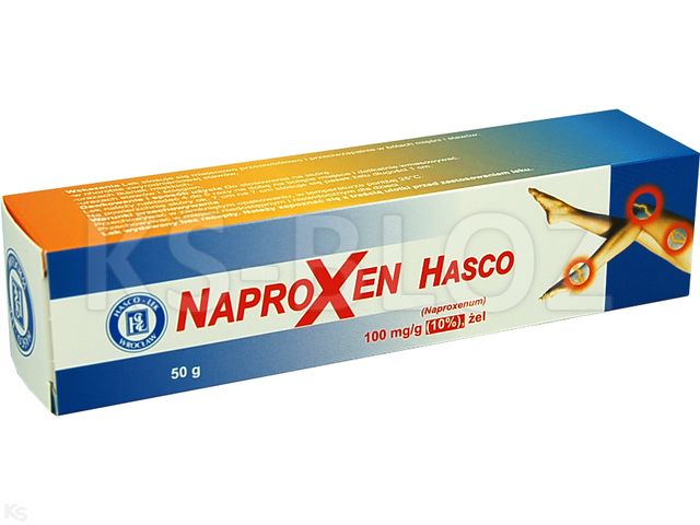 Naproxen Hasco interakcje ulotka żel 100 mg/g 50 g