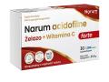 Narum Acidofilne Żelazo + Witamina C interakcje ulotka kapsułki  30 kaps.