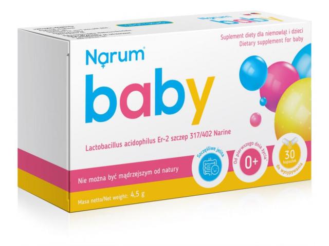 Narum Baby interakcje ulotka kapsułki - 30 kaps.