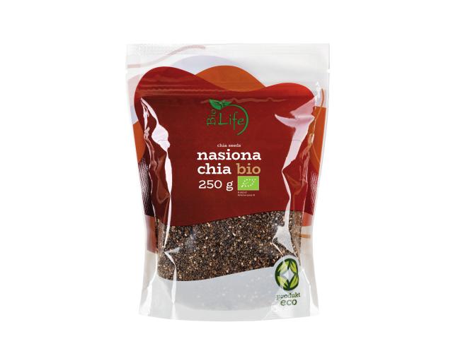 Nasiona Chia Bio interakcje ulotka nasiona  250 g