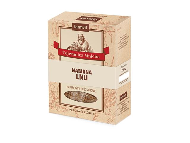 Nasiona Lnu interakcje ulotka herbata - 200 g
