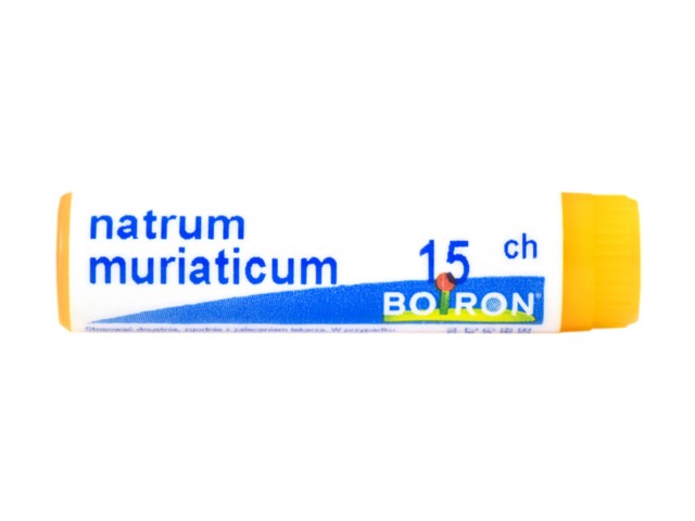 Natrum Muriaticum 15 CH interakcje ulotka granulki w pojemniku jednodawkowym - 1 g