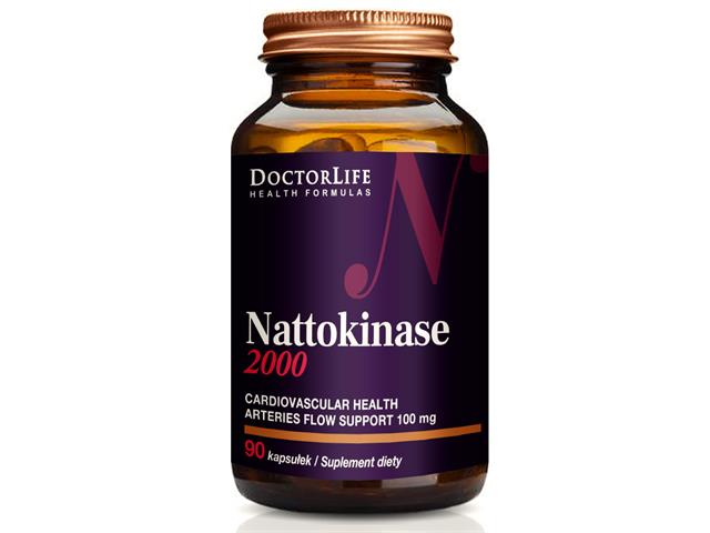 Nattokinase 2000 interakcje ulotka kapsułki  90 kaps.