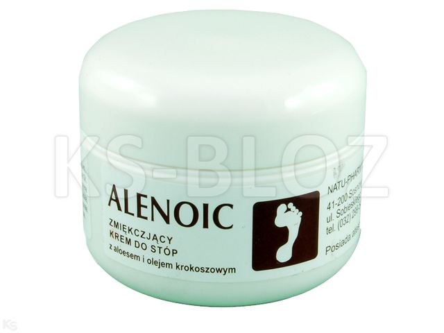 NATU-PHARM ALENOIC Krem zmiękczaj.d/stóp interakcje ulotka krem - 30 ml