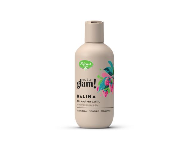 Natur Glam! Malina Żel pod prysznic do każdego rodzaju skóry interakcje ulotka żel - 300 ml