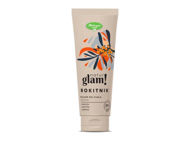 Natur Glam! Rokitnik Balsam do ciała nawilża, odżywia ujędrnia sucha skóra interakcje ulotka balsam - 250 ml