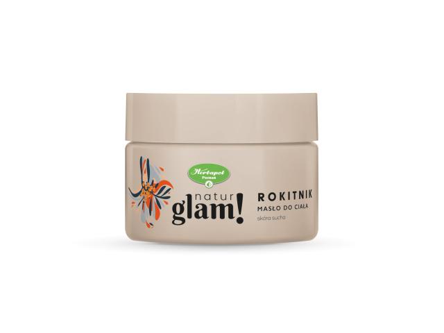 Natur Glam! Rokitnik Masło do ciała nawilża, odżywia ujędrnia do suchej skóry interakcje ulotka masło - 300 ml