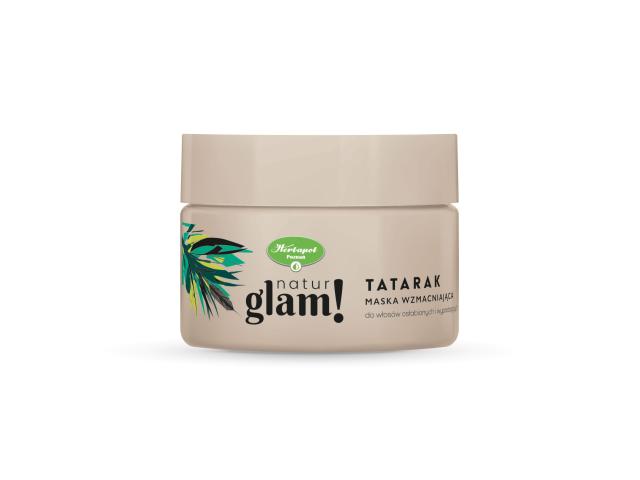 Natur Glam! Tatarak Maska wzmacniająca do włosów osłabionych i wypadających interakcje ulotka maska do włosów - 300 ml