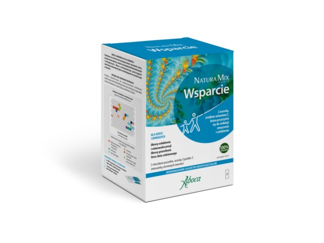 Natura Mix Advanced Wsparcie interakcje ulotka granulat - 20 sasz.