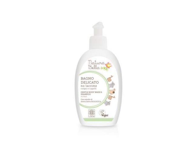 NATURABELLA BABY Delikatny Płyn d/kąpieli i szampon 2 w 1 interakcje ulotka płyn  300 ml