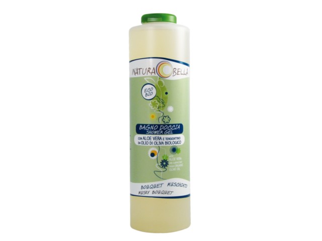 NATURABELLA  Żel do kąpieli i pod prysznic z aloesem o zapachu piżmowym interakcje ulotka żel - 500 ml