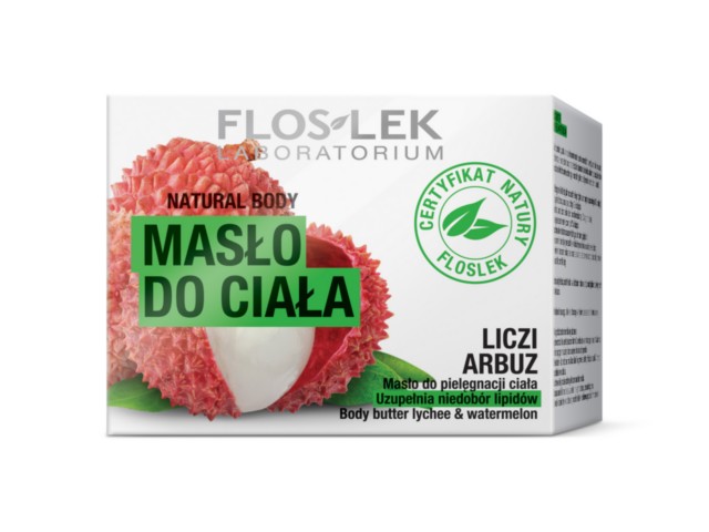 NATURAL BODY Masło d/ciała liczi & arbuz interakcje ulotka masło  240 ml