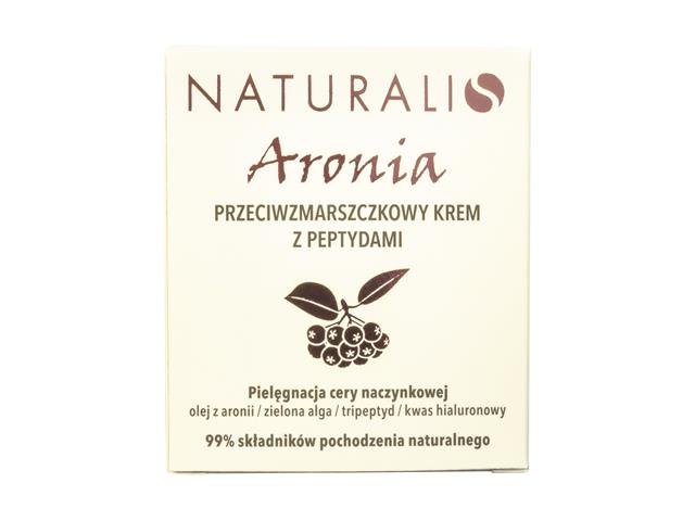 NATURALIS Aronia Krem p/zmarszczkowy z peptydami interakcje ulotka krem  50 ml