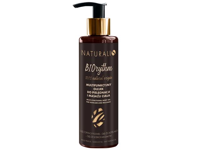 NATURALIS BIORYTHM Multifunkcyjny Olejek do pielęgnacji i masażu ciała interakcje ulotka olejek - 200 ml (but.z pomp.)