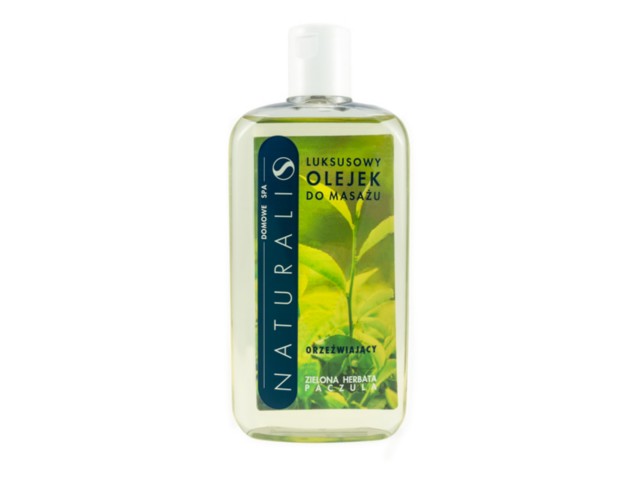 NATURALIS DOMOWE SPA Olej.d/masażu ziel.herb/paczula orzeźwiaj. interakcje ulotka olejek - 250 ml