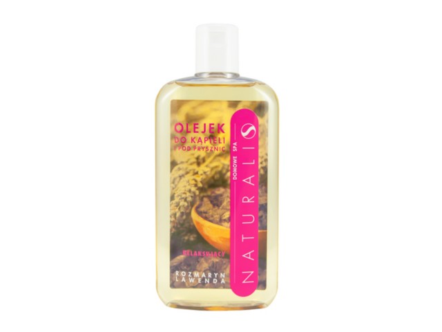 NATURALIS DOMOWE SPA  Olejek d/kąp.i p/prysznic rozmaryn/lawenda relaks. interakcje ulotka olejek - 250 ml