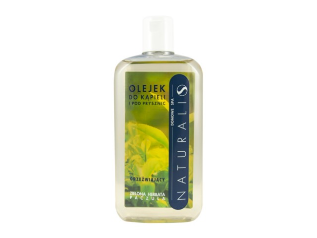 NATURALIS DOMOWE SPA  Olejek d/kąp.i p/prysznic ziel.herb/paczula orzeźwiaj. interakcje ulotka olejek  250 ml