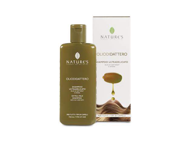 NATURE'S OLIODIDATTERO Szampon ultradelikatny do włosów z olejkiem z daktyli i amarantusa interakcje ulotka szampon - 200 ml