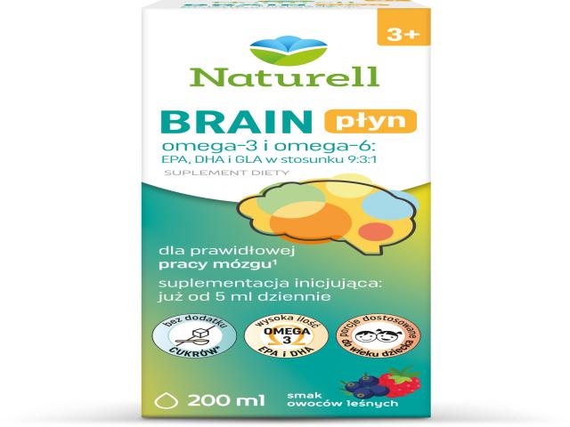 Naturell Brain Płyn interakcje ulotka płyn  200 ml