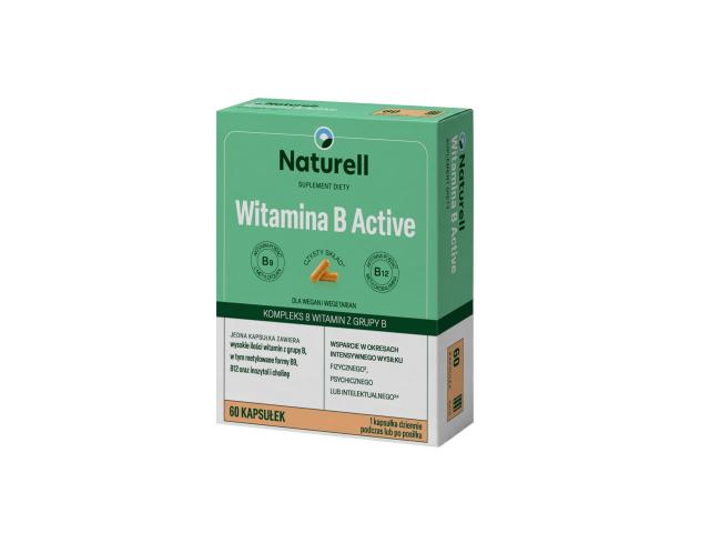 Naturell Witamina B Active interakcje ulotka kapsułki 60 kaps.