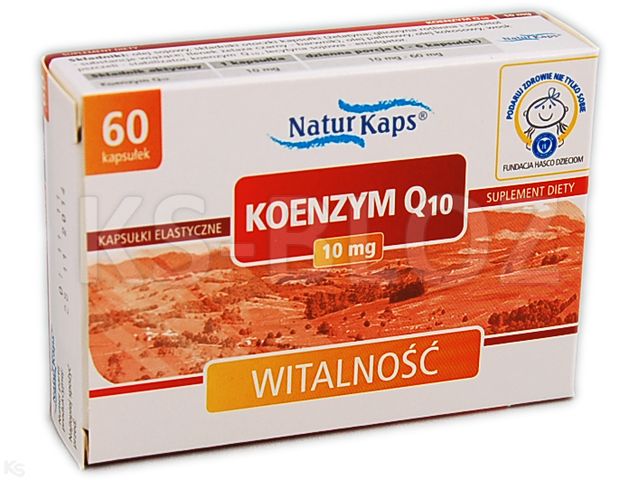 Naturkaps Koenzym Q 10 interakcje ulotka kapsułki - 60 kaps. (blist.)