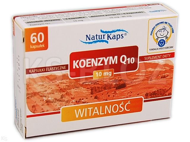 Naturkaps Koenzym Q 10 interakcje ulotka kapsułki  60 kaps.