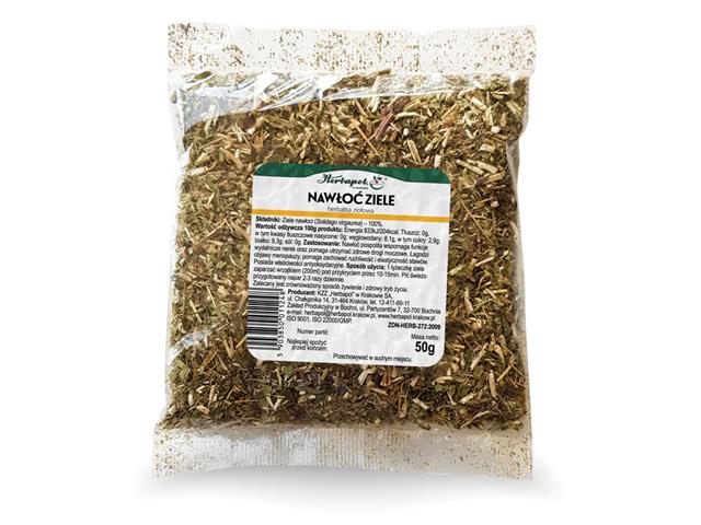 NAWŁOĆ ZIELE Herbatka ziołowa interakcje ulotka zioła do zaparzania - 50 g