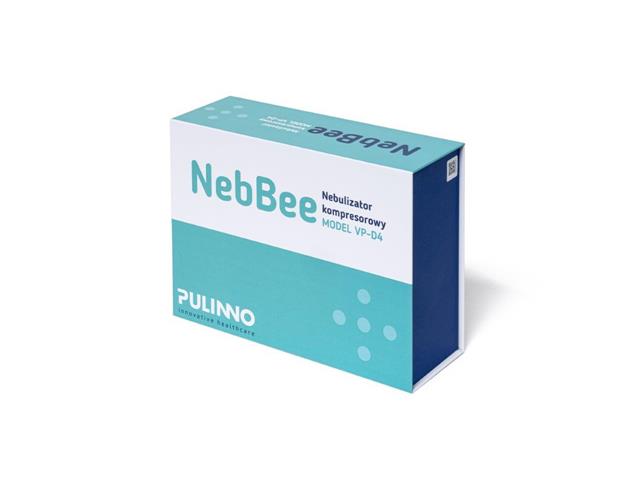 NebBee Nebulizator Kompresorowy model VP-D4 interakcje ulotka   1 szt.