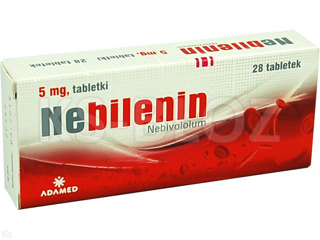 Nebilenin interakcje ulotka tabletki 5 mg 28 tabl.