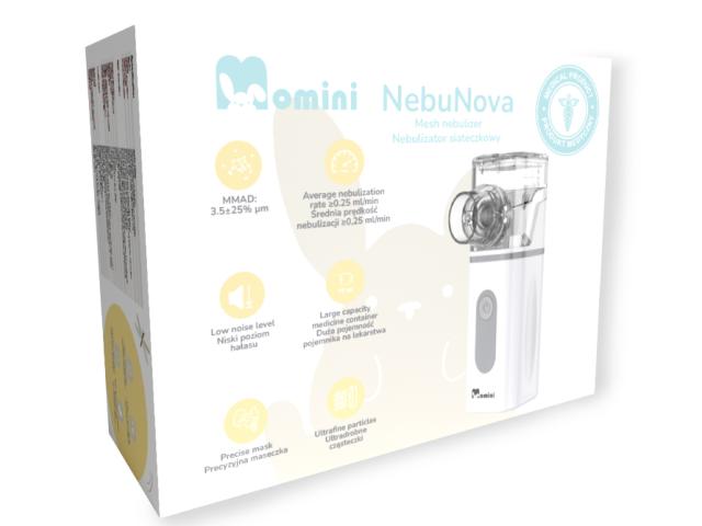 Nebunova Nebulizator siateczkowy MESH-S600B interakcje ulotka nebulizator siateczkowy - 1 szt.