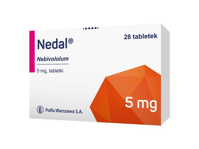 Nedal interakcje ulotka tabletki 5 mg 28 tabl.