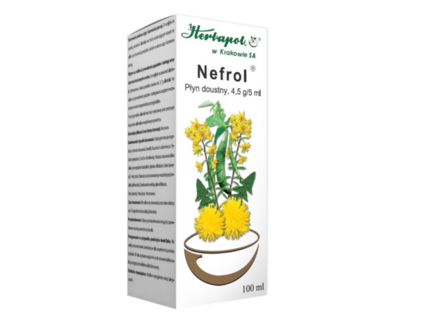 Nefrol interakcje ulotka płyn doustny 4,5 g/5ml 100 ml